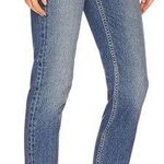 RE/DONE 90s Jeans Ultra High Rise Skinny Button Fly Denim Pants 32R Western Blue Photo 0