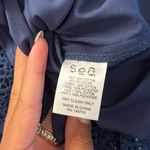 Sea New York Lola Lace Dress Blue Size 4 Photo 5
