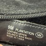 Aerosoles Women's Plantation Black Suede Leather Ankle Boots 9M Side Zip Wedge Photo 5