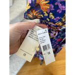 Julia Jordan NWT Cobalt Blue Floral Sunflower Daisy Midi Flutter Sleeve Dress Photo 3