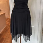 Windsor  embellished scarf skirt rouched y2k vintage dress Photo 7