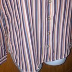 Wild Fable Colorful Striped  Button Down Shirt Size XS Photo 5
