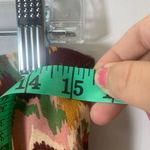 ZARA BEADED PRINTED WRAP SKIRT Photo 11