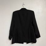 Jacqueline Ferrar  Black Vintage Wool Blend Blazer Sz 6 Photo 9