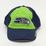 NFL Seattle Seahawks Navy and Green Sequin Women's Hat Photo 0
