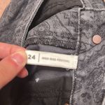 PacSun  High Rise Festival Bandana Paisley Patterned Denim Shorts Photo 3