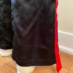 LF Satin Black And Red Stripe Pants Photo 4