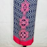 Rose + Olive  Sheath Tank Dress Multicolor Geometric Sleeveless Scoop Size 4 Photo 6