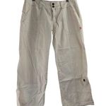 Hurley  White Smile Cargo Pants Size 9 Photo 0