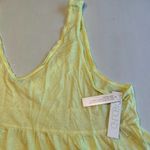 Abound  Womens Yellow Tank Top Size Xtra Large Peplum Waist Crop‎ V Neck Photo 3