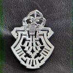 Art Deco Style Rhinestones Vintage Dress Clip‎ Silver Photo 4