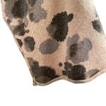 Democracy  lightweight sweater in tan and gray cheetah print, size small, NWT $78 Photo 3