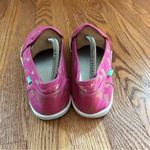 Sanuk  Pink Gold Pineapple Print Canvas Flats 11 Slip On Casual Shoes Vacation Photo 6