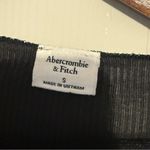 Abercrombie & Fitch Long Sleeve Tee Tank Built In Black size Small Photo 2