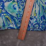 Lilly Pulitzer  Blue Crush Palazzo Pants Women's 10 Wide Leg Side Zip Beach Photo 4