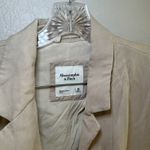 Abercrombie & Fitch Abercrombie and Fitch tan blazer women's medium minimal career office neutral Photo 2
