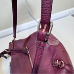 Urban Expression Urban Expressions Purple Faux Leather Hobo Handbag Purse Bag Shoulder Boho Fall Photo 9