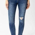 KanCan High Rise Ankle Skinny Jeans Distressed Acid Wash Denim KC7822D Size 3/25 Photo 0
