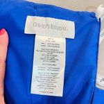 David's Bridal  Royal Blue Strapless Side Ruched Bridesmaid Gown Dress Size 10 Photo 8