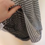 Liz Claiborne  Size 4 Houndstooth Black White Dress Sleeveless Pockets Profession Photo 8