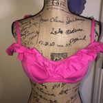 Betsey Johnson  Vintage Barbie Pink Ruffle Bikini Size Small Photo 2