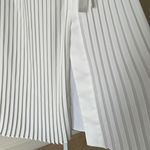 Altuzarra Mayumi white pleated side tie skirt Size 4 Photo 3