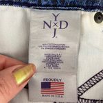 NYDJ Leopard Print Medium Wash Relaxed Fit Cropped Denim Jeans Photo 13