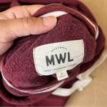 Madewell MWL Superbrushed Easygoing Hoodie Sweatshirt: Striped-Trim Edition Photo 7