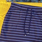 Akini Size M Navy Striped Skirt Photo 1