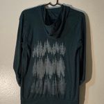 Bella Canvas Forest Green Embroidered Women’s Hoodie Sweater Size Medium Photo 1