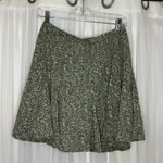 Wishlist  Green Ruffled Skater Mini Skirt Photo 1