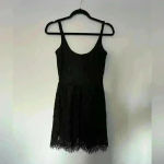 BB Dakota  Black Lace Cocktail Dress Size 0 Photo 1