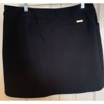 Adidas  skort scallop front hem size large in black Photo 3