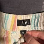 a.n.a Striped Multicolor Womens Pants Photo 1