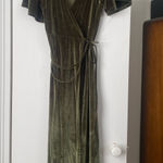 Baltic Born  Velvet Dress Wrap Maxi Photo 0