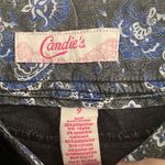 Candie's  black velvet jeans 9 Photo 2