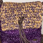 Sun ‘N Sand New,   Straw Shoulder Purse Bag Photo 2