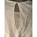 Lulus Lulu’s cream twist front flare half sleeve crop top Medium #721 Photo 4