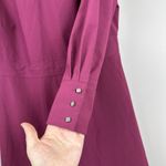 Momentum By Timo Weiland Women's Size 1X W 1XW Burgundy Lined Dress Long Sleeve Photo 2