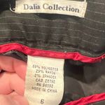 Dalia Collection  Women’s Black Pinstripe Dress Pants Size 6 Photo 2