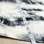 First Love Sweatshirt Womens L Oversized White Gray Abstract Tie Dye Dolman Photo 10