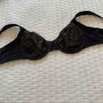 Soma 38C Stunning Support Minimizer Bra Black Nude Underlay Floral Lace Unlined Size undefined Photo 6