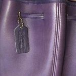 Coach Purple Leather Sling Bag Vintage Backpack Mint Condition RARE 9929 Photo 1