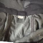 Athleta  - Momentum Camo Quarter Zip Top Black Sz L Photo 6