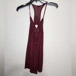 Free People burgundy sheer Nigthy dress Photo 2