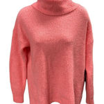 Old Navy , Turtleneck, Soft Slouch Women’s Sweater, Light Peony, Oversized, Sz S Photo 0