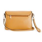 Mellow World Vegan leather Elegant Yellow/ Mustard Crossbody Bag NEW Yellow Photo 3