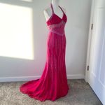 Vintage 90s Prom Dress Pink Size 4 Photo 2