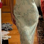 Princess Polly Azura Off-The-Shoulder green Dress  Maxi Photo 3