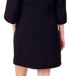 NWT Ingrid & Isabel Black Tulip Sleeve Shift Mini Dress Size undefined Photo 1
